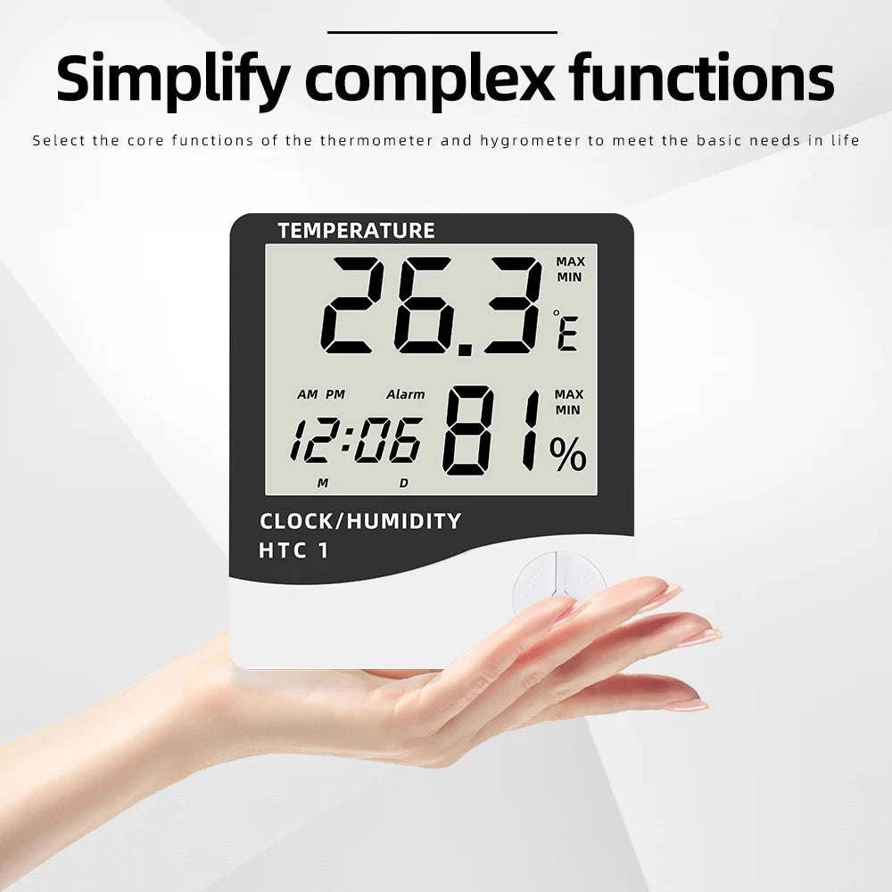 Digital Hygrometer Temperature and Humidity Meter HTC-1 / HTC-2-HTC-2