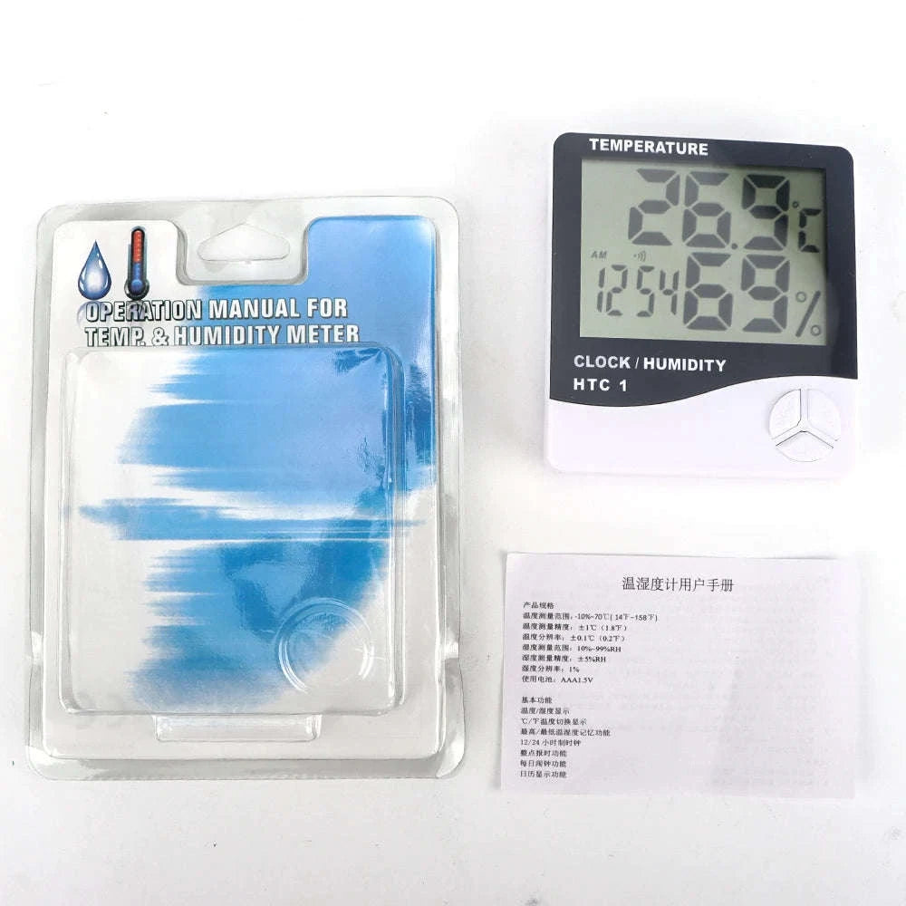 Digital Hygrometer Temperature and Humidity Meter HTC-1 / HTC-2-HTC-2