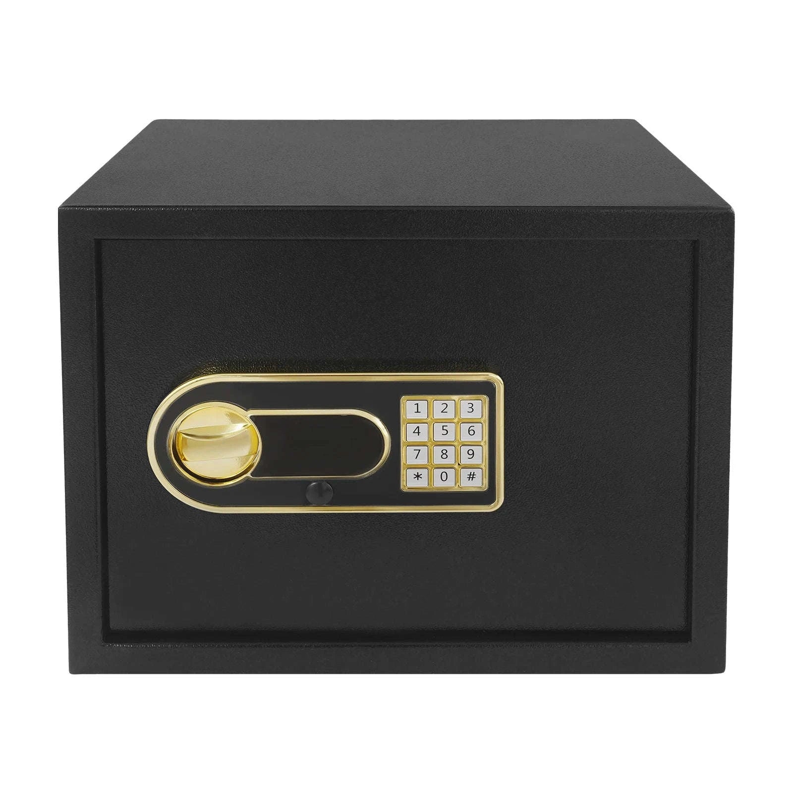 Digital Keypad Safe Box 6.6Gal Steel Security-Black / GERMANY