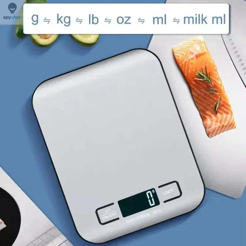 Digital Kitchen Scale LED Display 5kg/1g Stainless Steel Panel-Kitchen Scale / 5Kg 0.1g