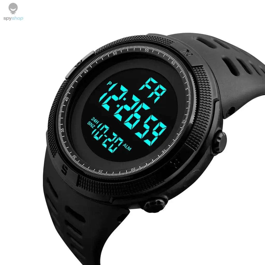 Digital Military Sports Watch for Active Men, Teens & Kids-Red