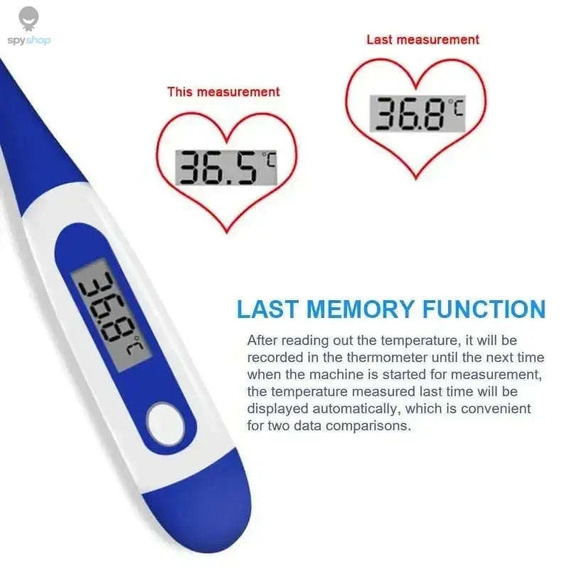 Digital Oral Thermometer – Fast, Comfortable, Hygienic Temperature Checks-Type 1