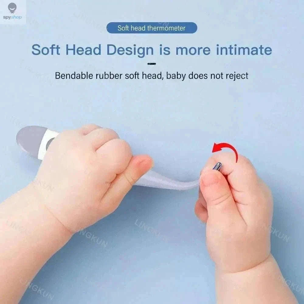 Digital Oral Thermometer with Fast Readings and Flexible Tip-Type 1