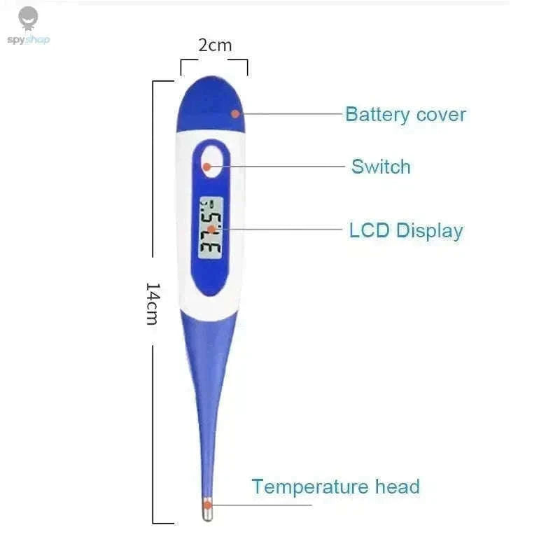 Digital Oral Thermometer with Fast Readings and Flexible Tip-Type 1