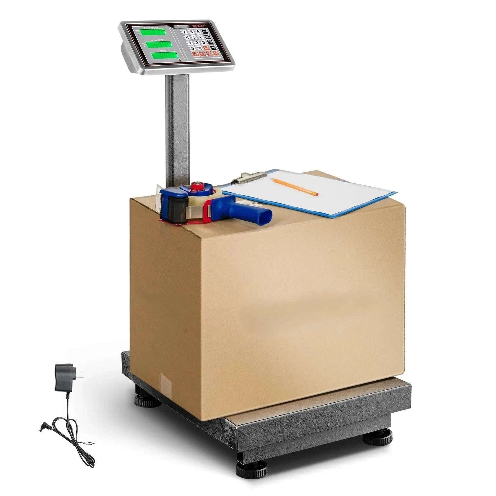 Digital Platform Scale 660 lbs High Accuracy Price Computing Display-United States
