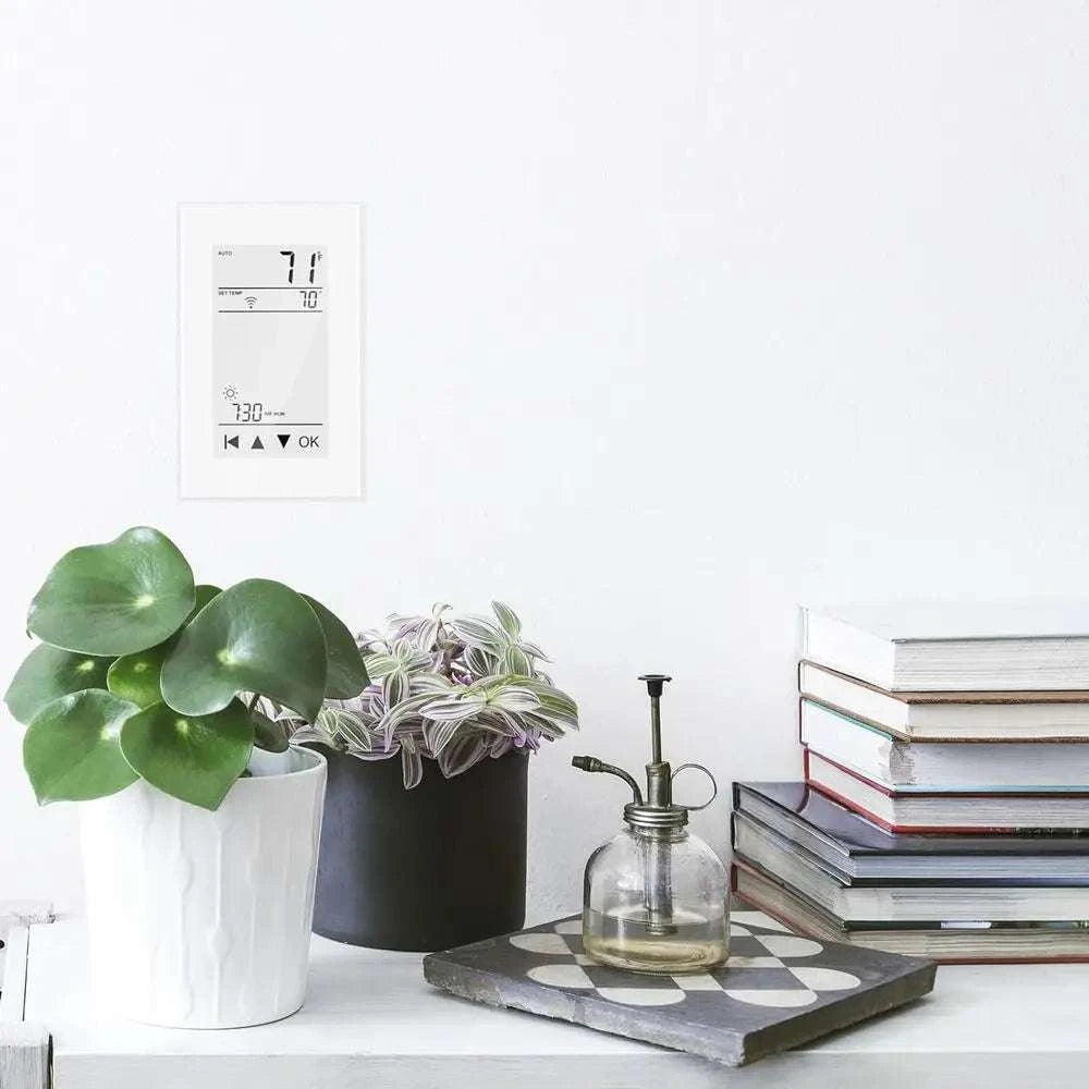 Digital Programmable Thermostat for Floor Heating with LCD Display-United States