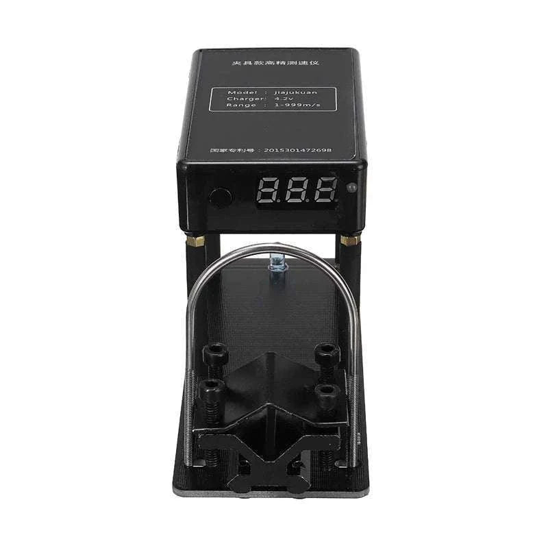 Digital Speed Meter Chronograph for Velocity & Energy Measurement-Black