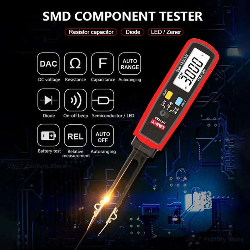 Digital Tweezers SMD Tester UT116A / UT116C-UT116C