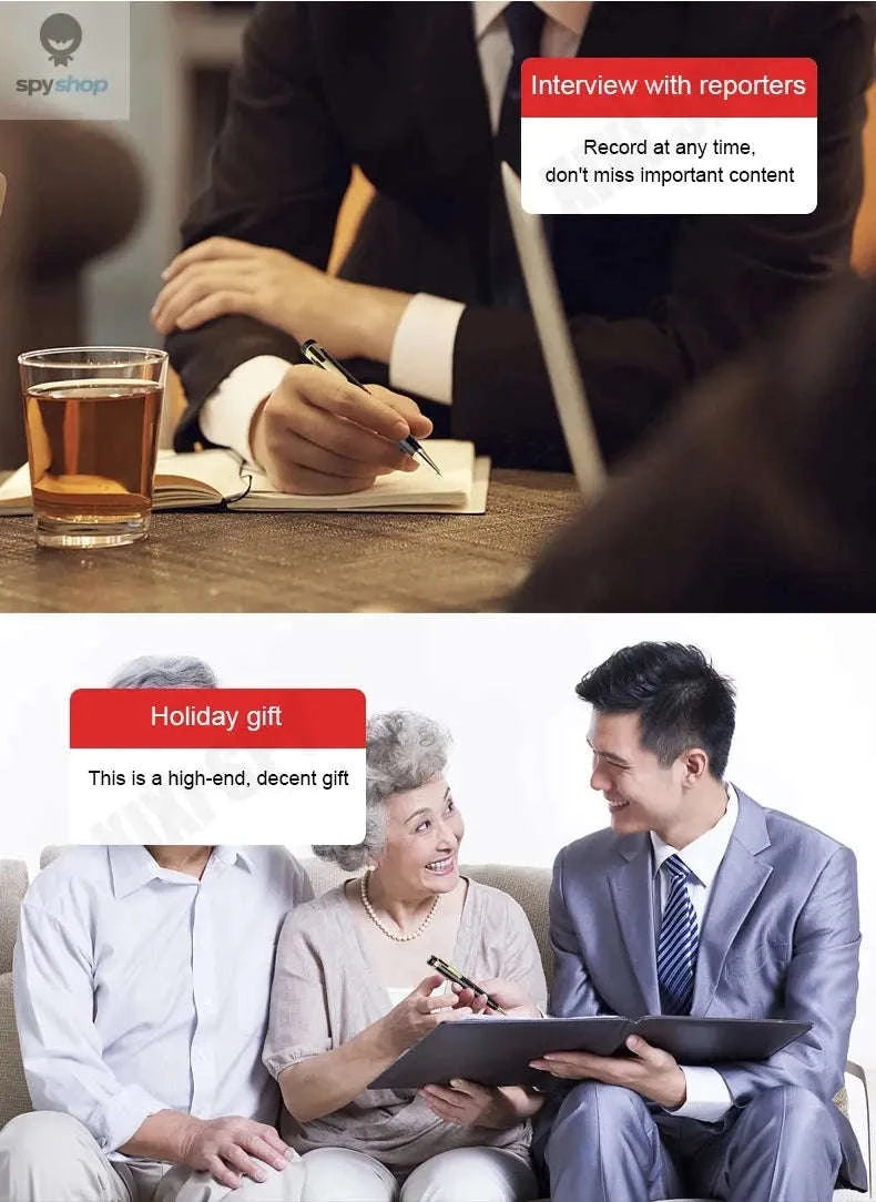 Digital Voice Recorder Pen – Portable WAV Recording & USB Playback-With OTG adapter / 32GB