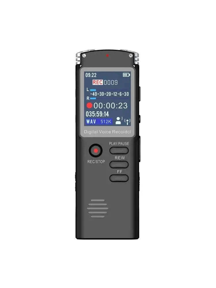 Digital Voice Recorder T60C with MP3, USB, Voice Activation-balck / 16 GB