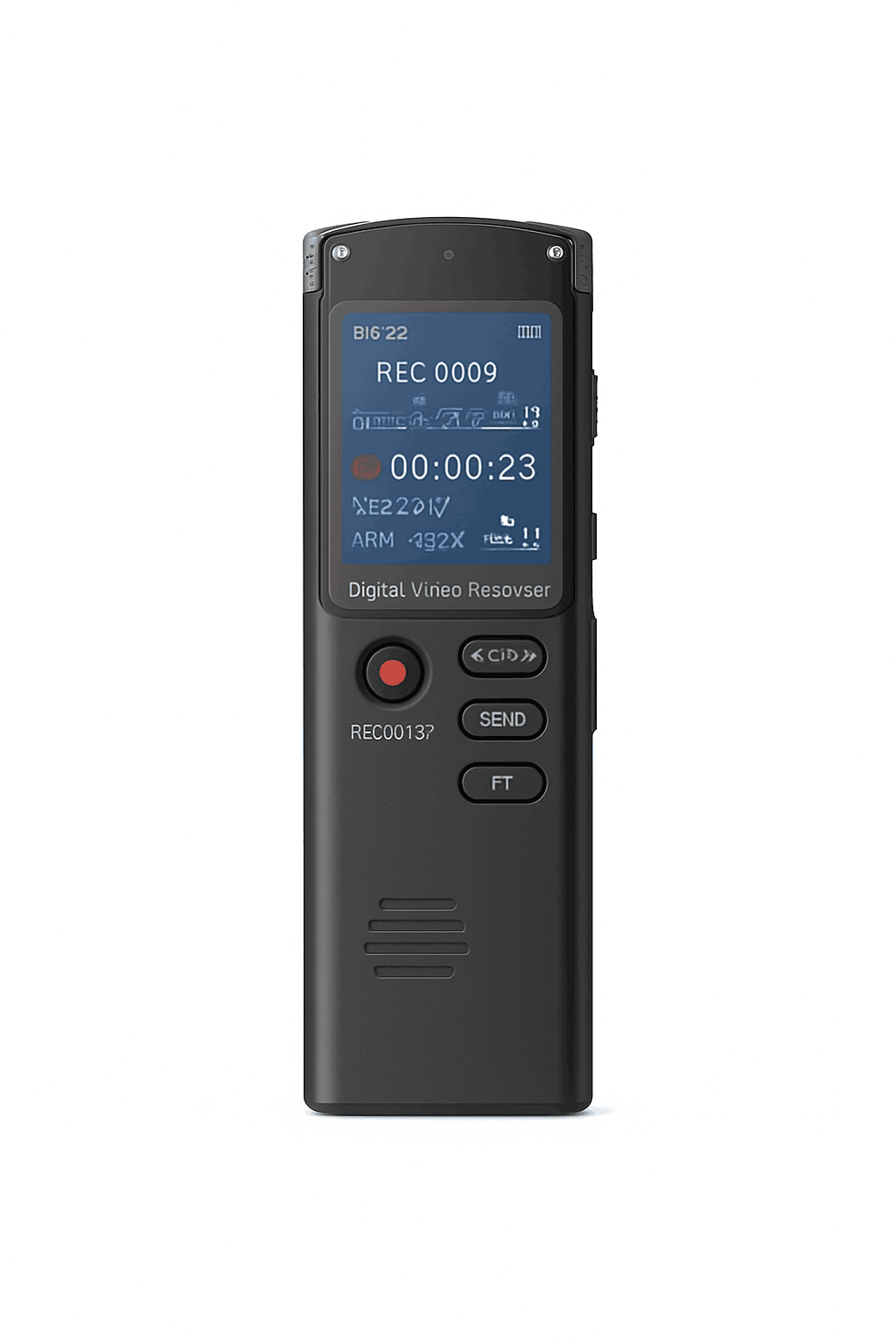 Digital Voice Recorder T60C with MP3, USB, Voice Activation-balck / 16 GB