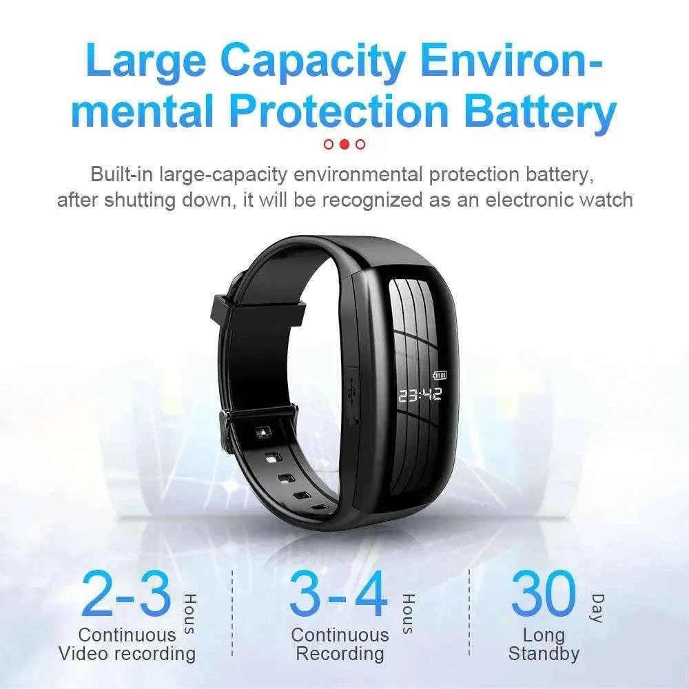 Digital Watch Mini Camera D5 with 32GB Hidden HD Recorder