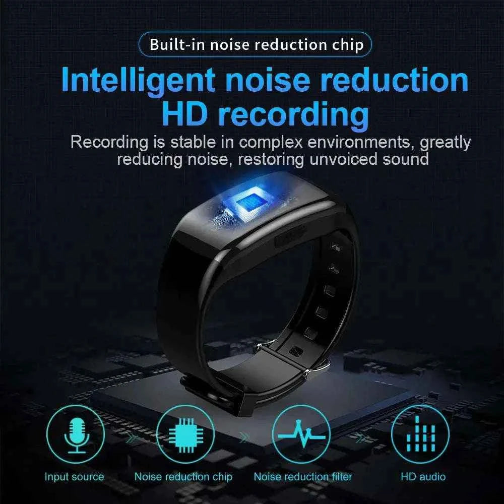 Digital Watch Mini Camera D5 with 32GB Hidden HD Recorder
