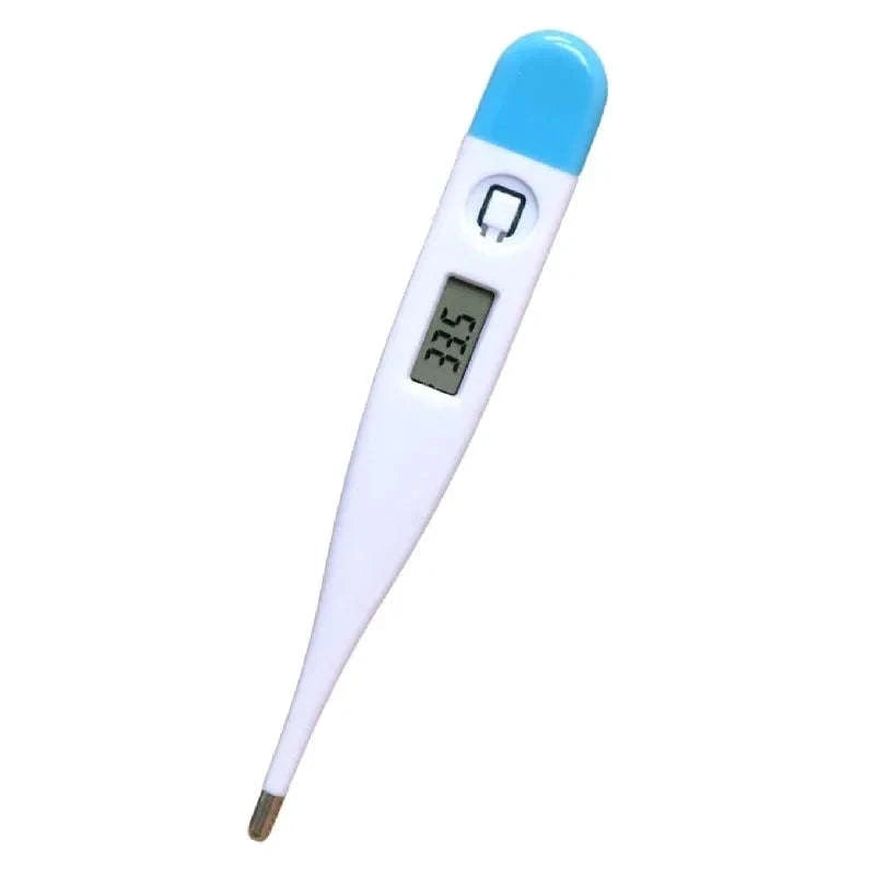 Digital Water Thermometer for Oral, Armpit, and Bath Readings-Dark Blue