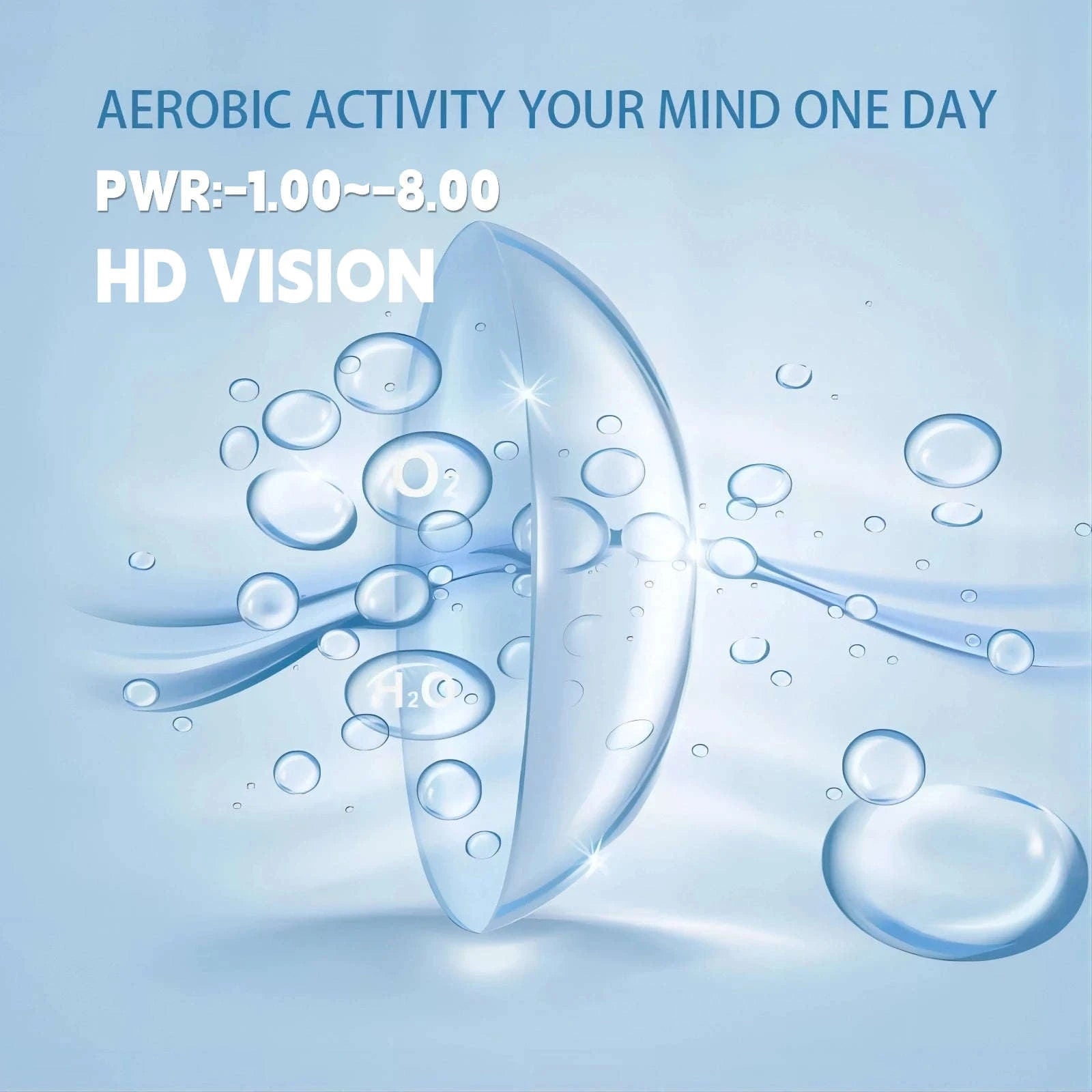 Diopter Contact Lenses for Clear Myopia Correction--2.75