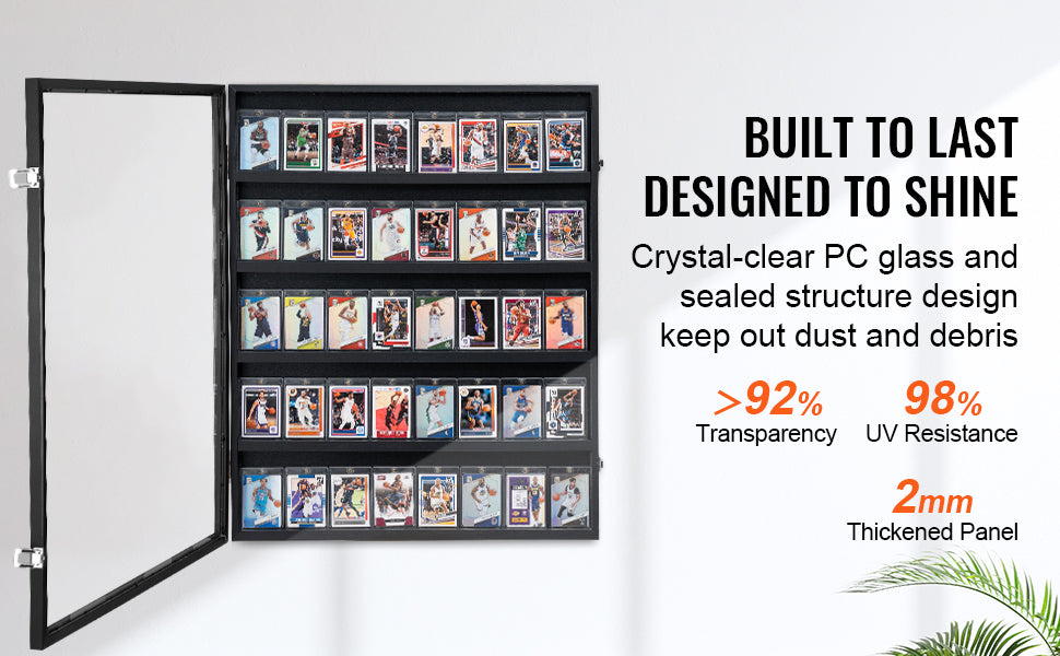 Jersey Display Frame Case Lockable Shadow Box with UV Protection