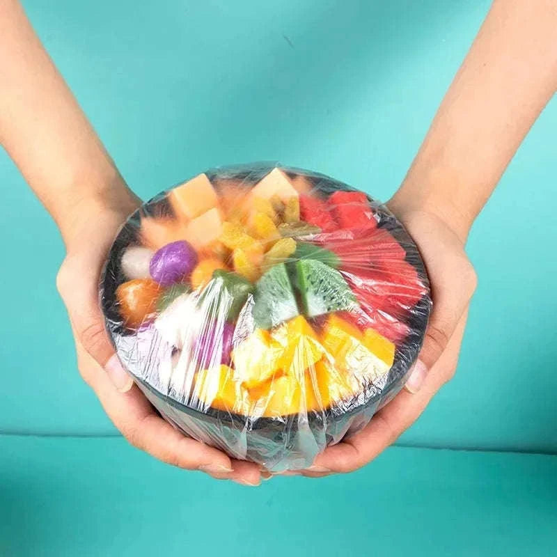Disposable Stretch-to-Fit Food Covers for Quick, Clean Storage-500pcs