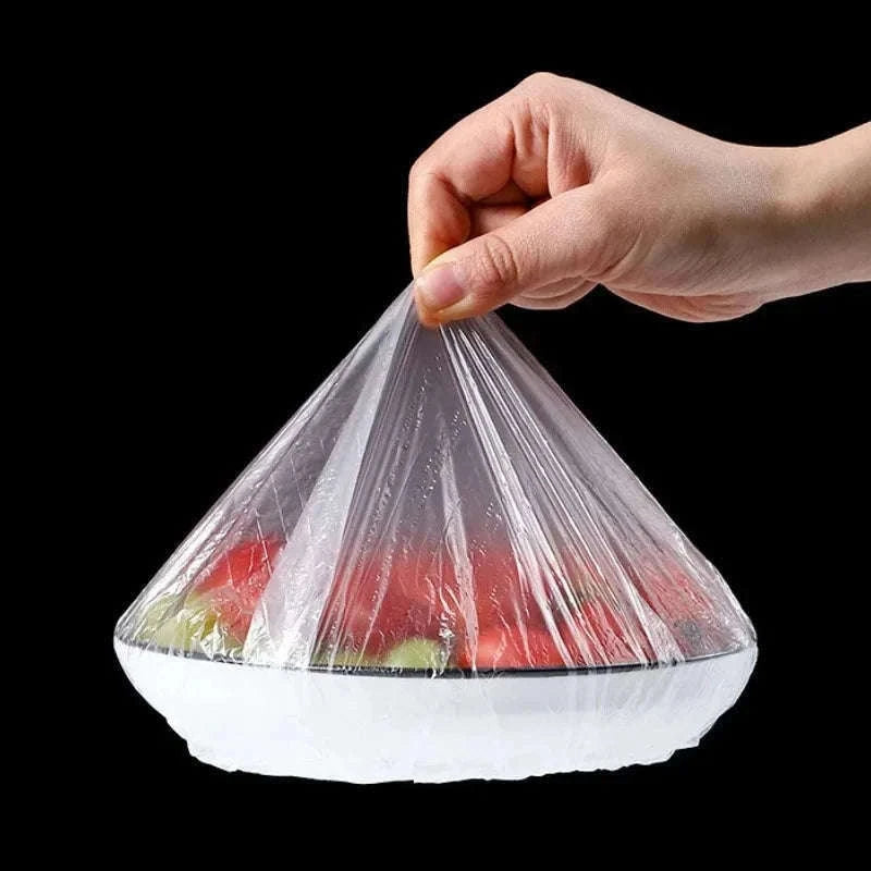 Disposable Stretch-to-Fit Food Covers for Quick, Clean Storage-500pcs