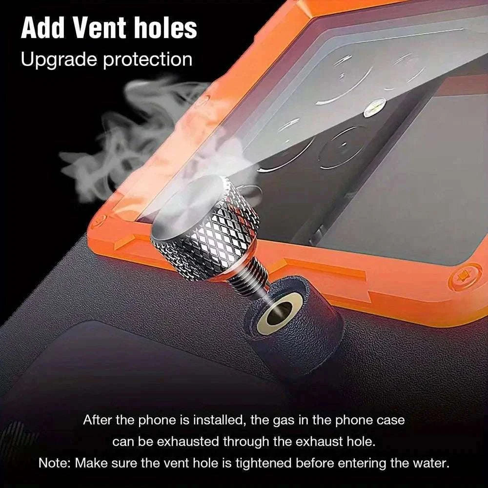 Diving Waterproof Case for Phones up to 6.9-inch-