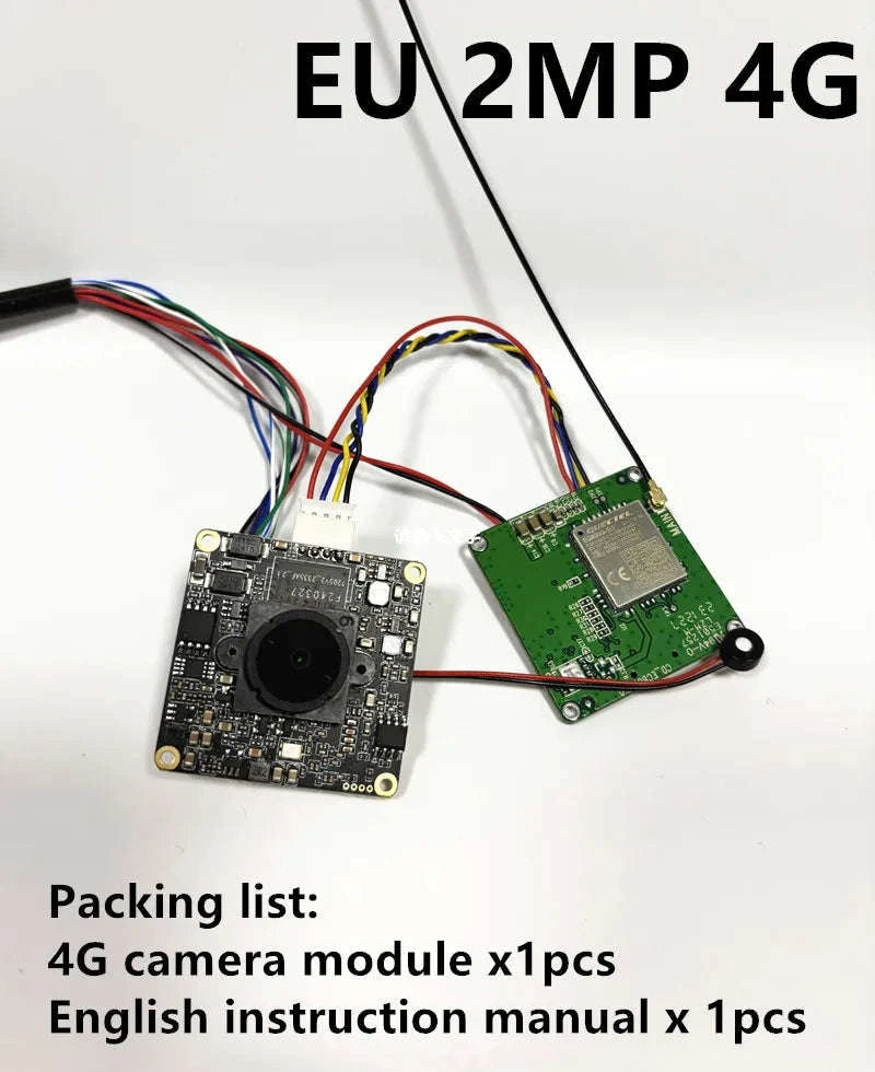DIY 5MP 4G SIM LTE IP Camera Module-EU 5MP B