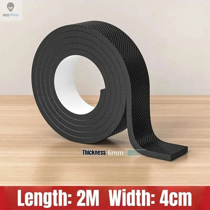 DIY Anti-Slip Furniture Pads – Floor Protection, Noise Control, Easy Custom Fit-Width 6cm / 6mm / 2 Meters