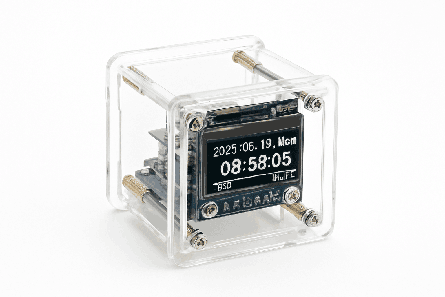 DIY Digital Clock Kit ESP8266 WiFi Weather Station-Default Title