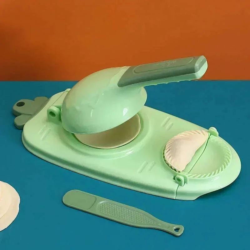 DIY Dumpling Maker Mold – Manual Wrapper Pressing Tool-Green