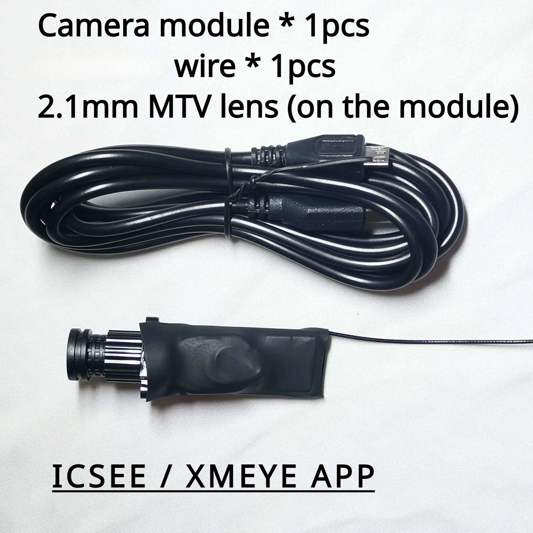 DIY IP Camera Module Mini WiFi Module with Two‑Way Audio-2.8mm Pinhole lens