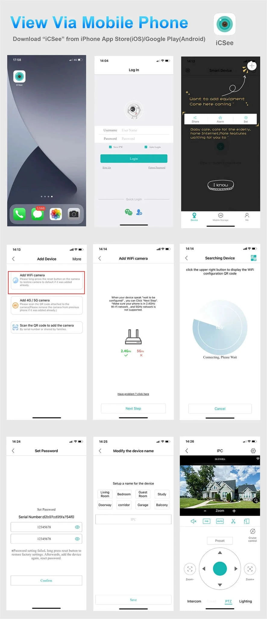 DIY IP Camera Module Mini WiFi Module with Two‑Way Audio-2.8mm Pinhole lens
