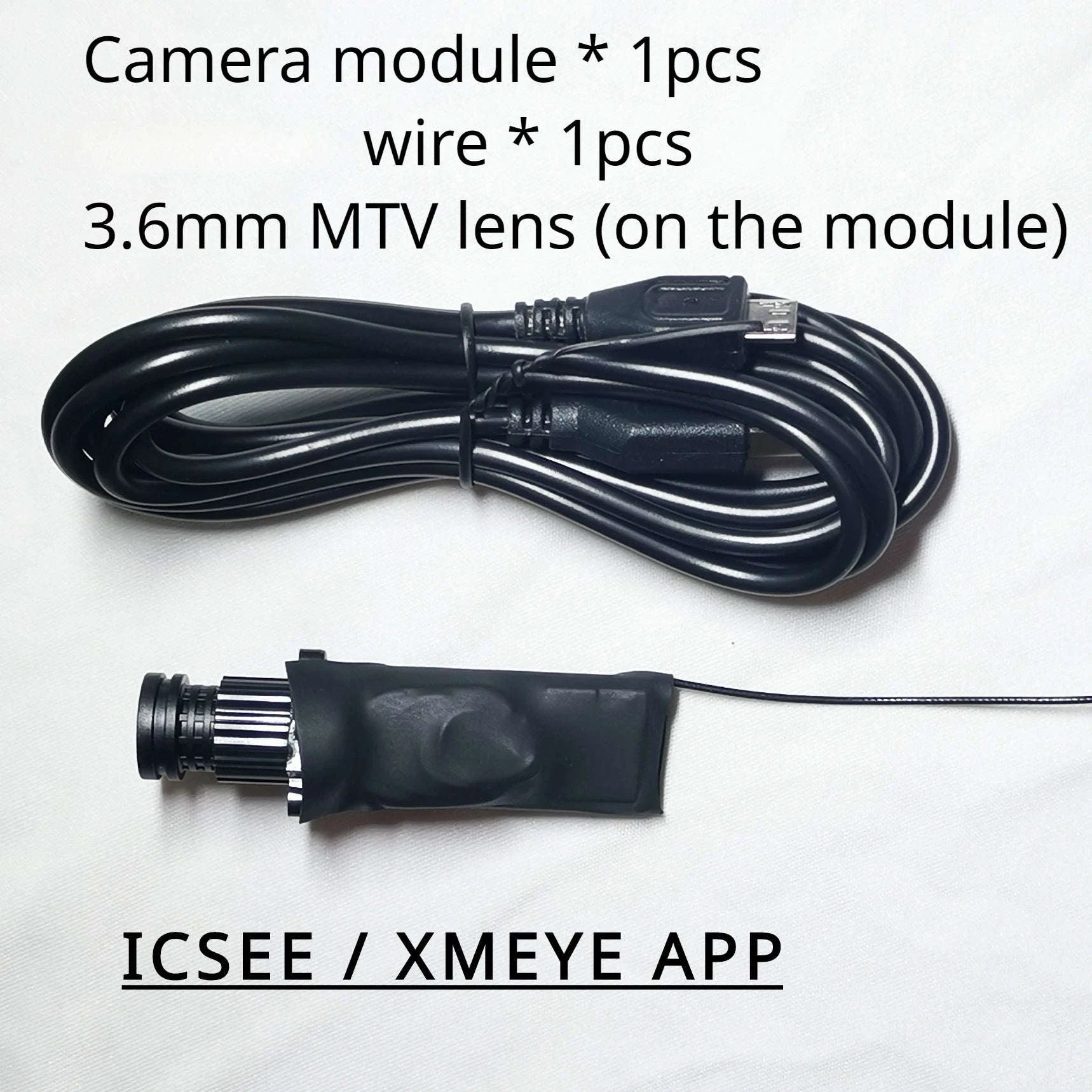 DIY IP Camera Module Mini WiFi Module with Two‑Way Audio-2.8mm Pinhole lens