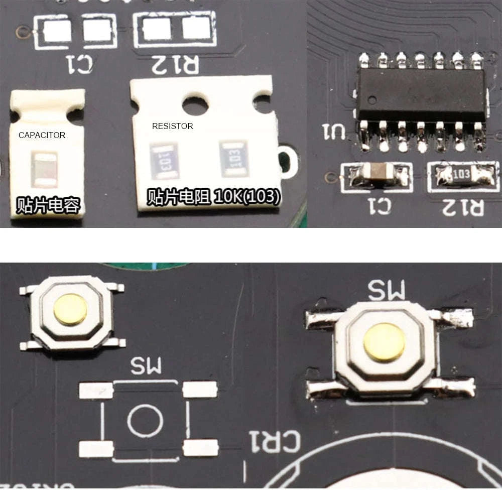 DIY LED Fingertip Gyro Kit-Default Title