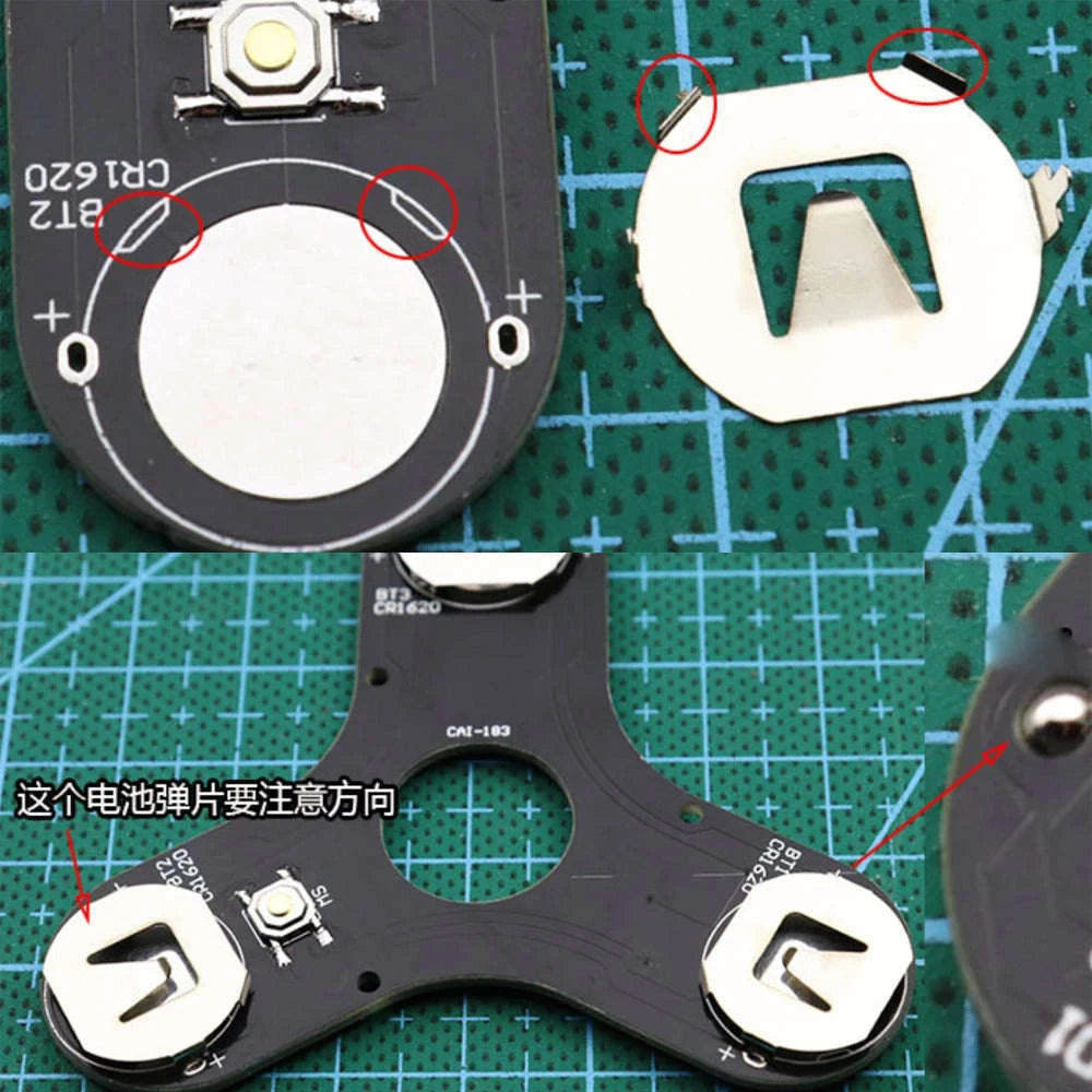 DIY LED Fingertip Gyro Kit-Default Title