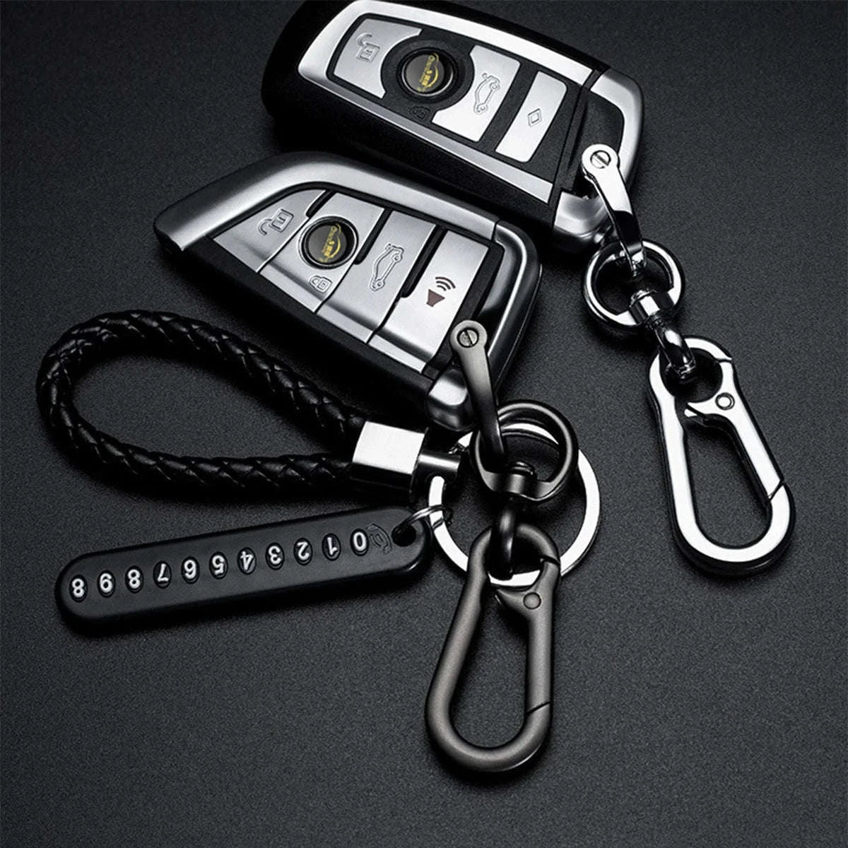 DIY Phone Number Plate Keychain-Style 1