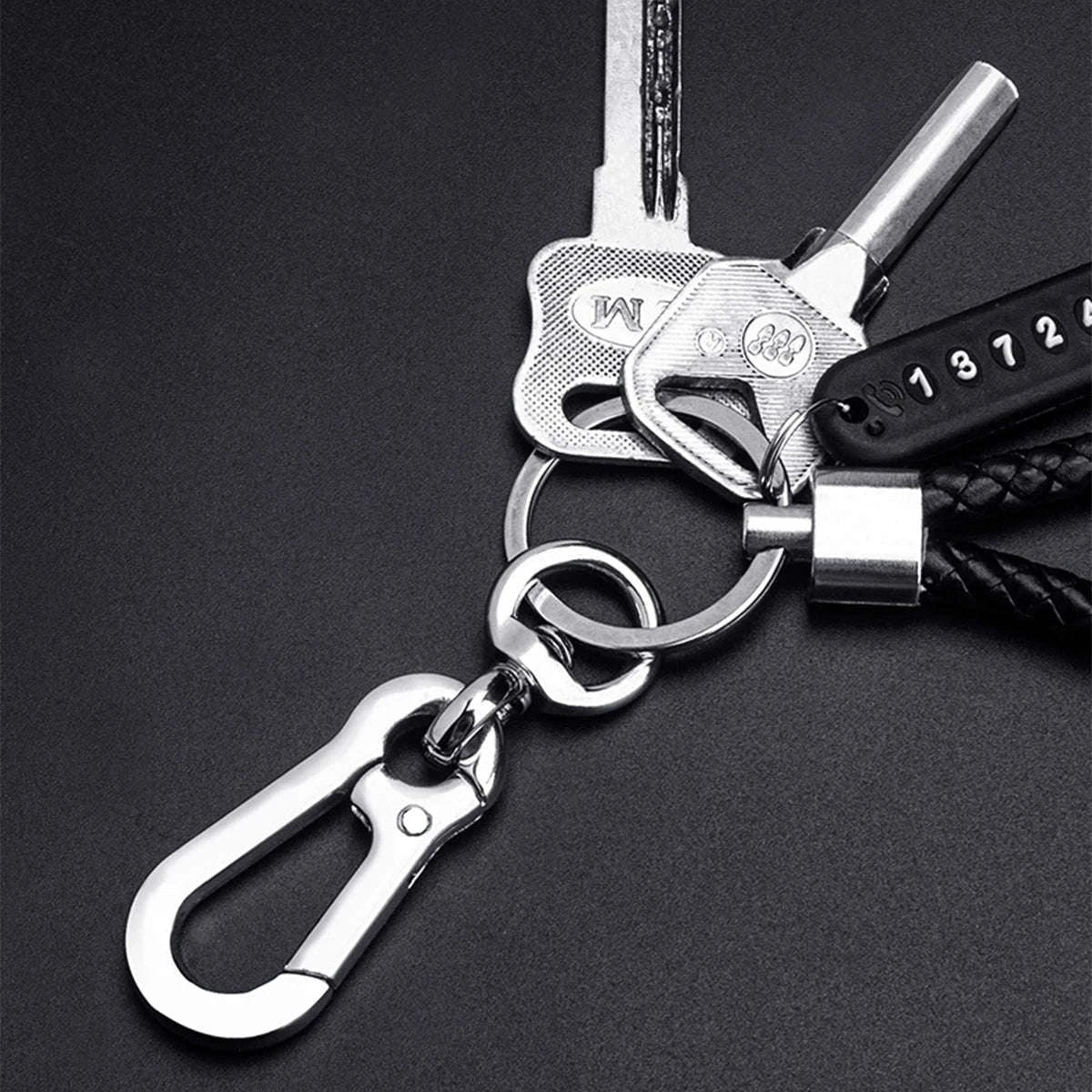 DIY Phone Number Plate Keychain-Style 1