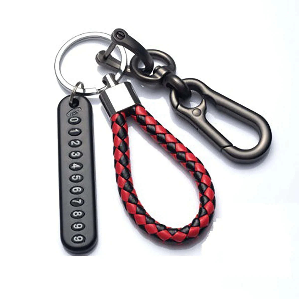 DIY Phone Number Plate Keychain-Style 1