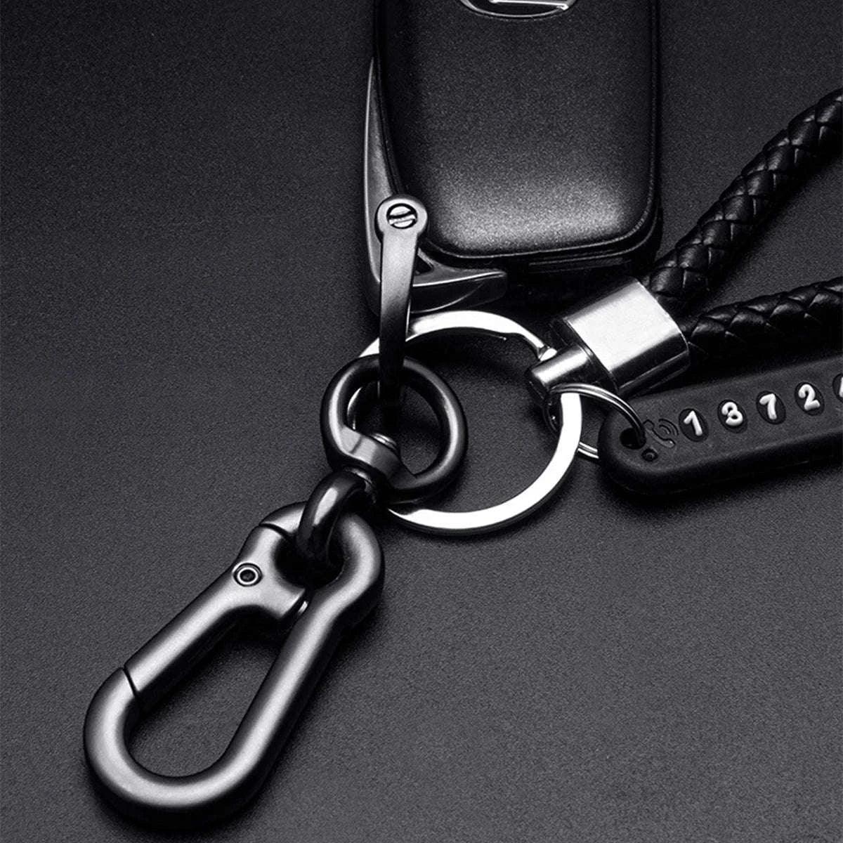 DIY Phone Number Plate Keychain-Style 1