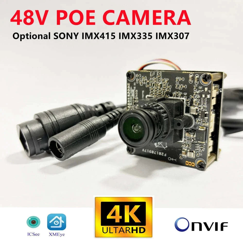 DIY POE IP Camera Module Board with High-Resolution Imaging-5mp imx335 / 2.1mm