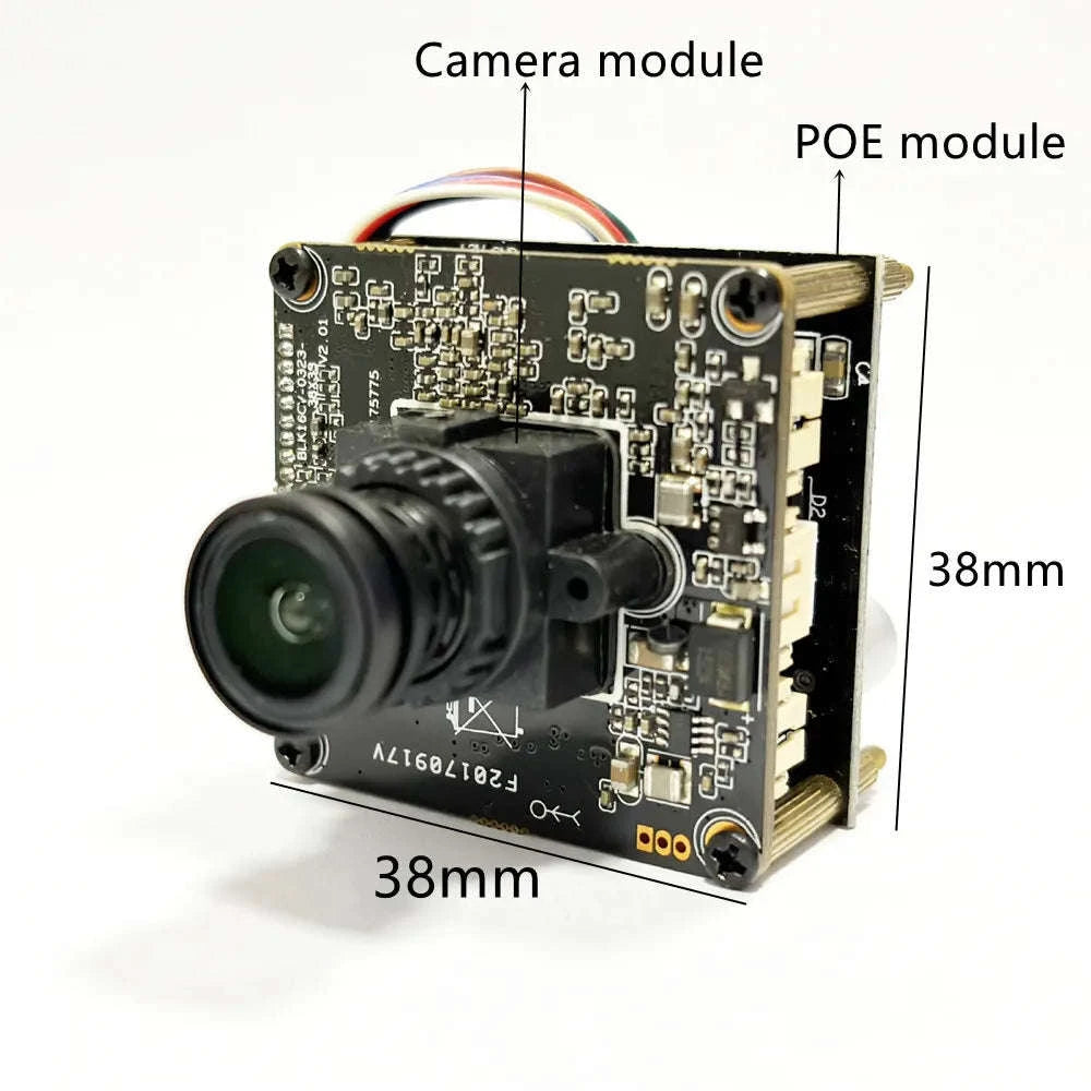 DIY POE IP Camera Module Board with High-Resolution Imaging-5mp imx335 / 2.1mm