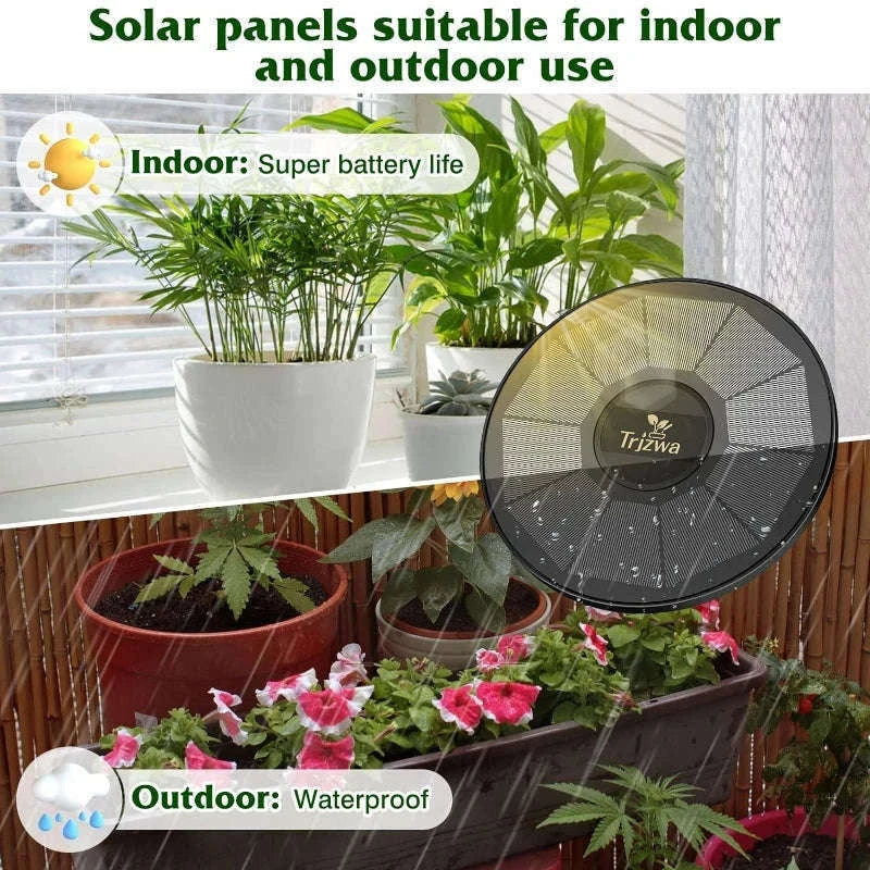 DIY Solar Drip Irrigation System with 15m Hose-3W