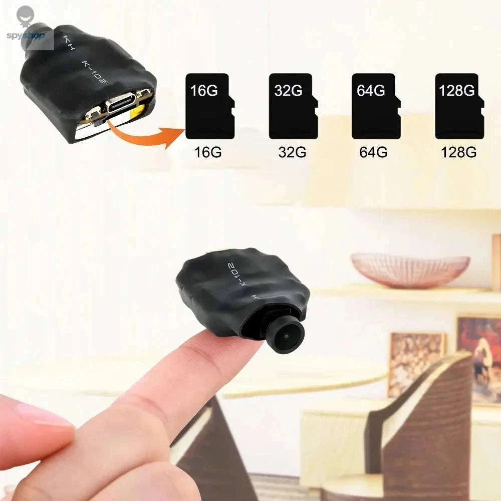 DIY WiFi IP Camera 1080P HD Home Surveillance with App Access-black / Add 8G Card / China Mainland