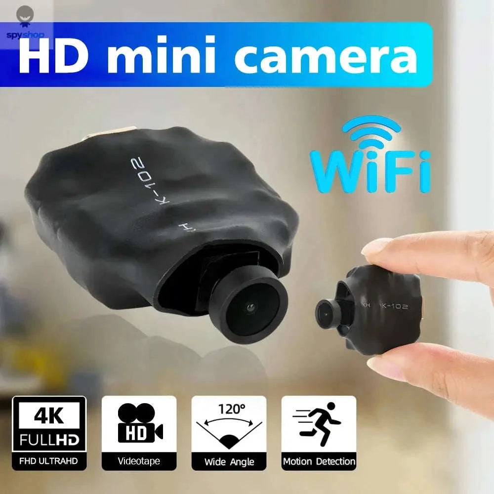 DIY WiFi IP Camera - 1080P HD Mini Home Surveillance-black / Add 8G Card / China Mainland