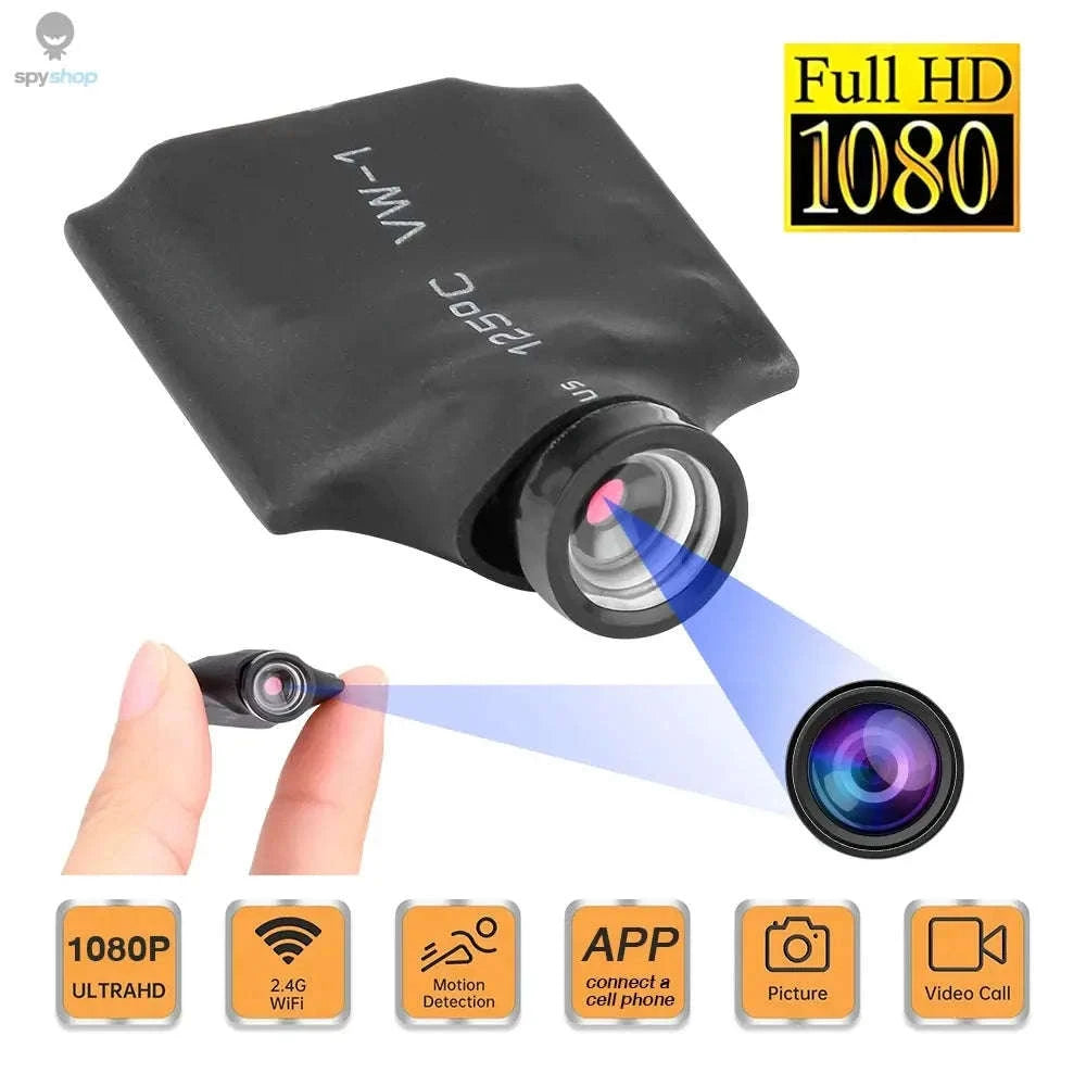 DIY WiFi Mini Camera Module – 1080P Hidden Security with Motion Alerts-Only Camera