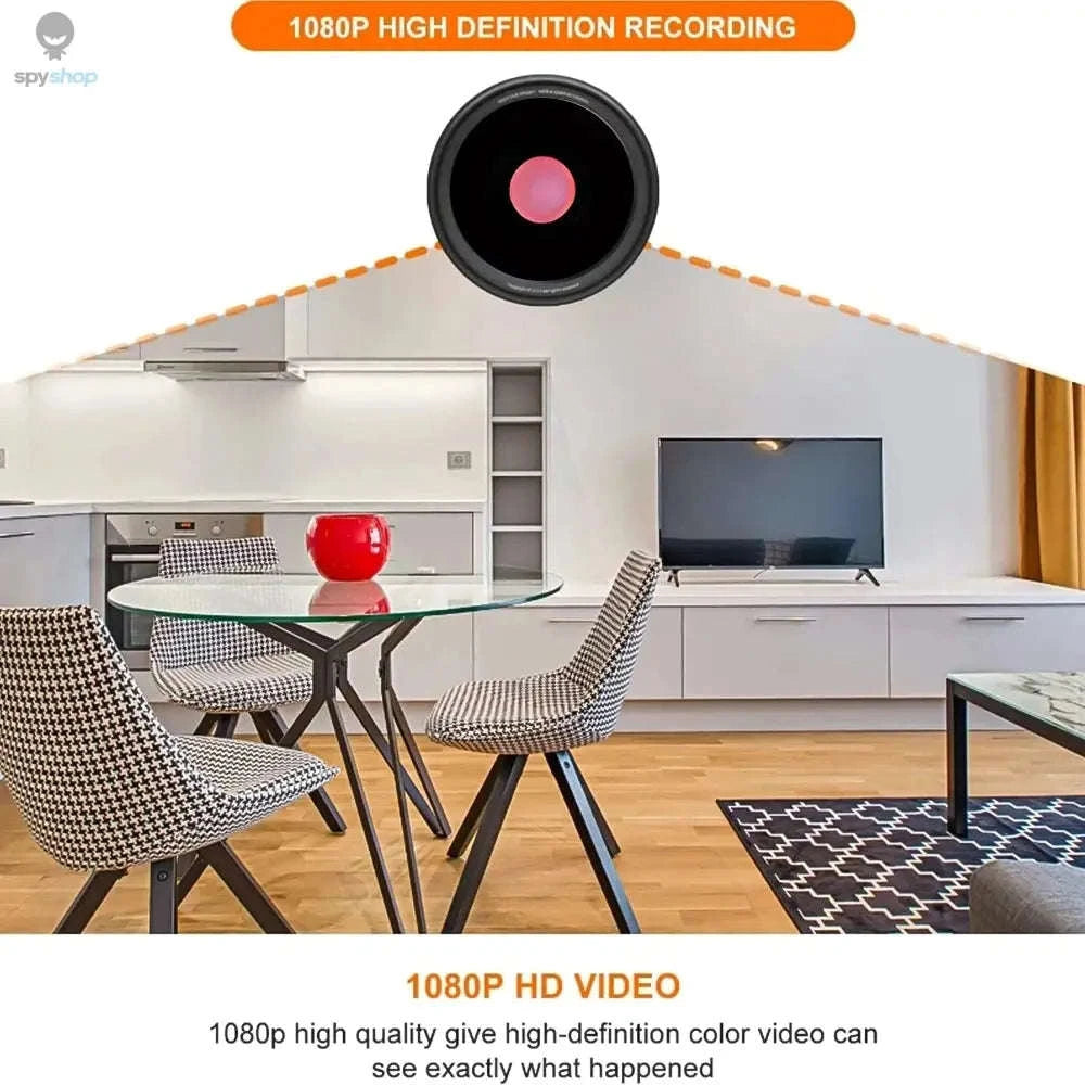 DIY WiFi Mini Camera Module – 1080P Hidden Security with Motion Alerts-Only Camera