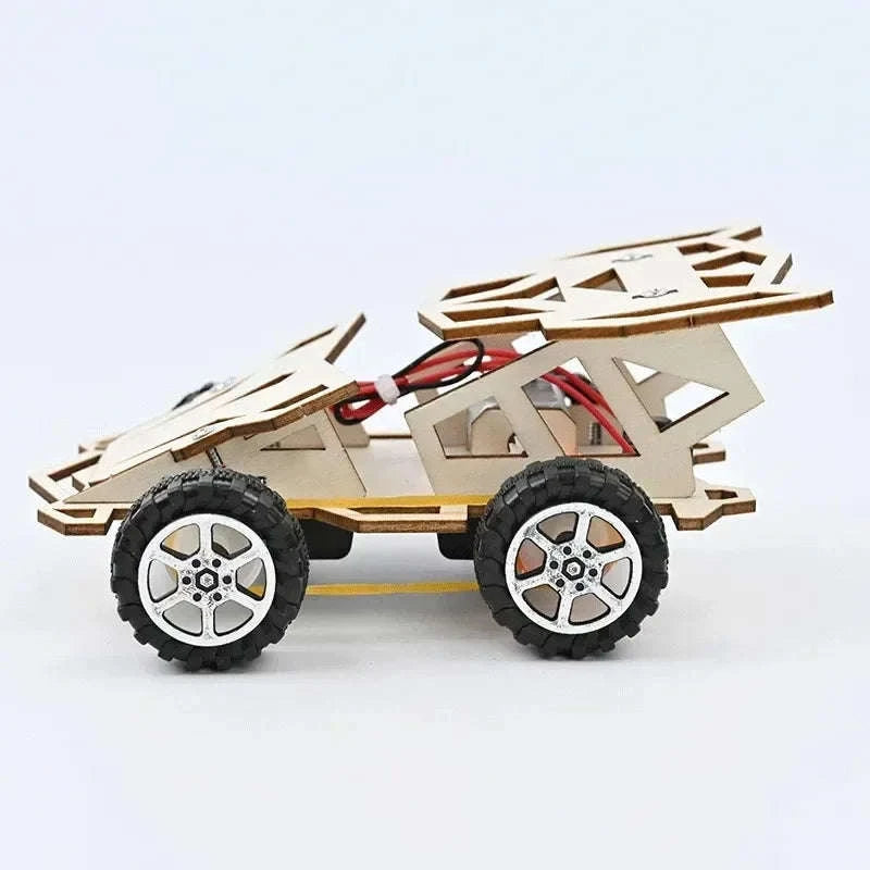 DIY Wooden Remote Control Car STEM Kit-1 Set