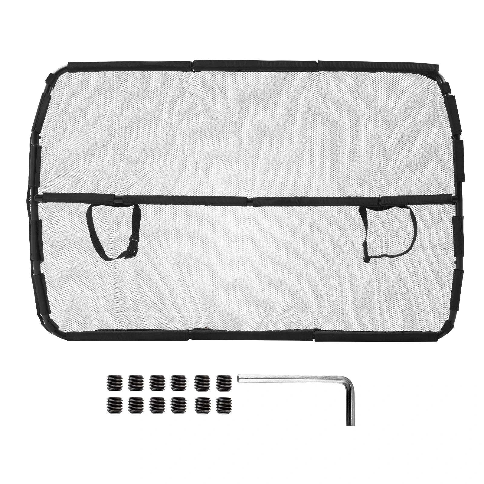 Dog Car Barrier for Front Seats with Mesh Net Universal Fit-56 x 32inch / GERMANY