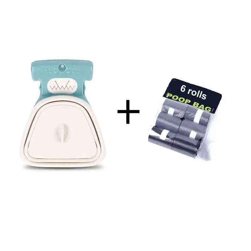 Dog Travel Pooper Scooper with Bags for Cleaner Walks-B / L