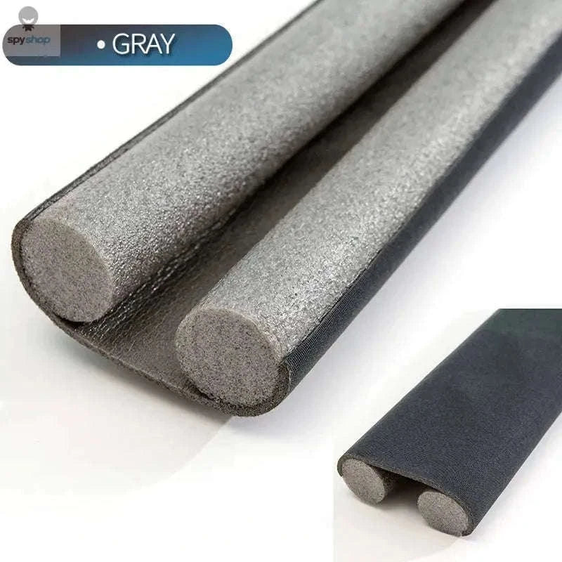 Door Bottom Sealing Strip for Drafts, Noise, and Moisture-White