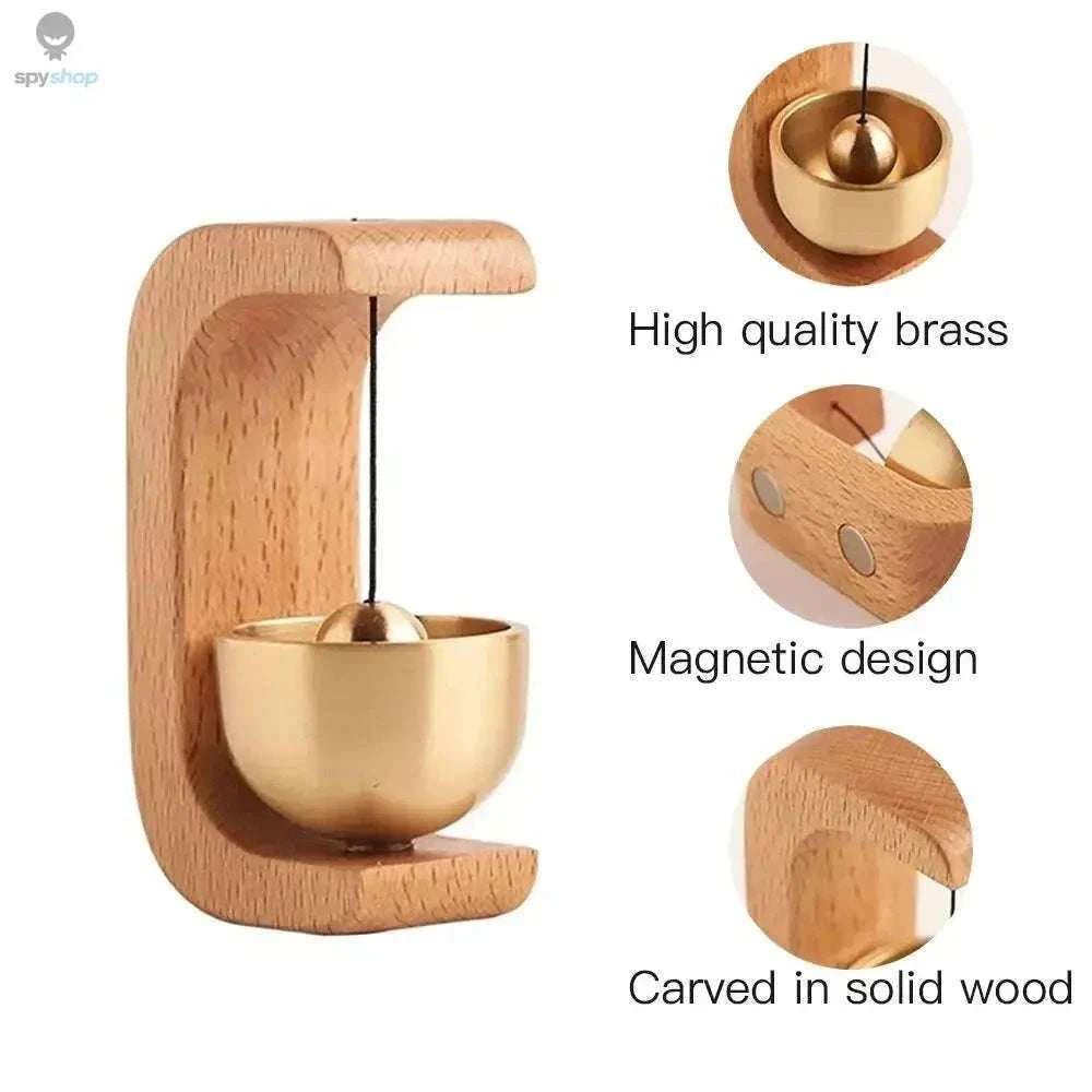 Dopamine Magnetic Wind Bell – Elegant Door Chime for Serene Home Decor-