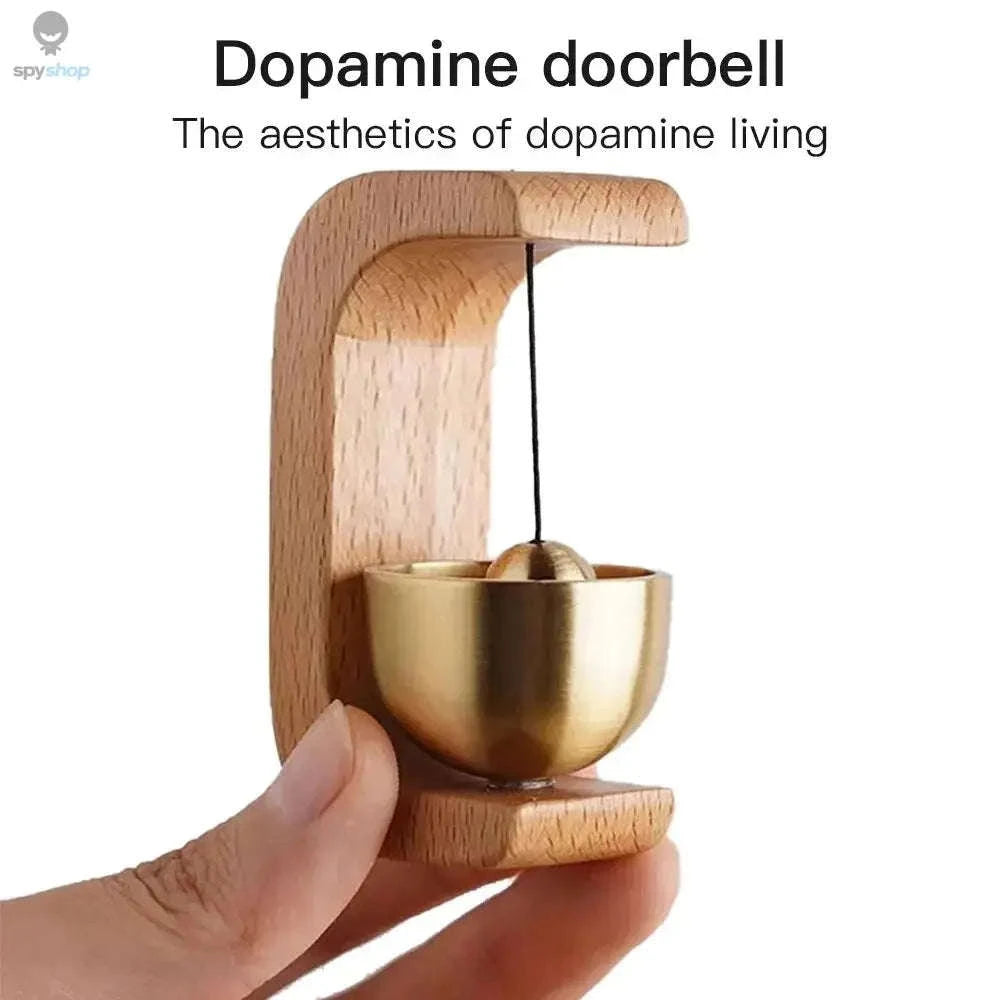 Dopamine Magnetic Wind Bell – Elegant Door Chime for Serene Home Decor-Beech chimes / XXL