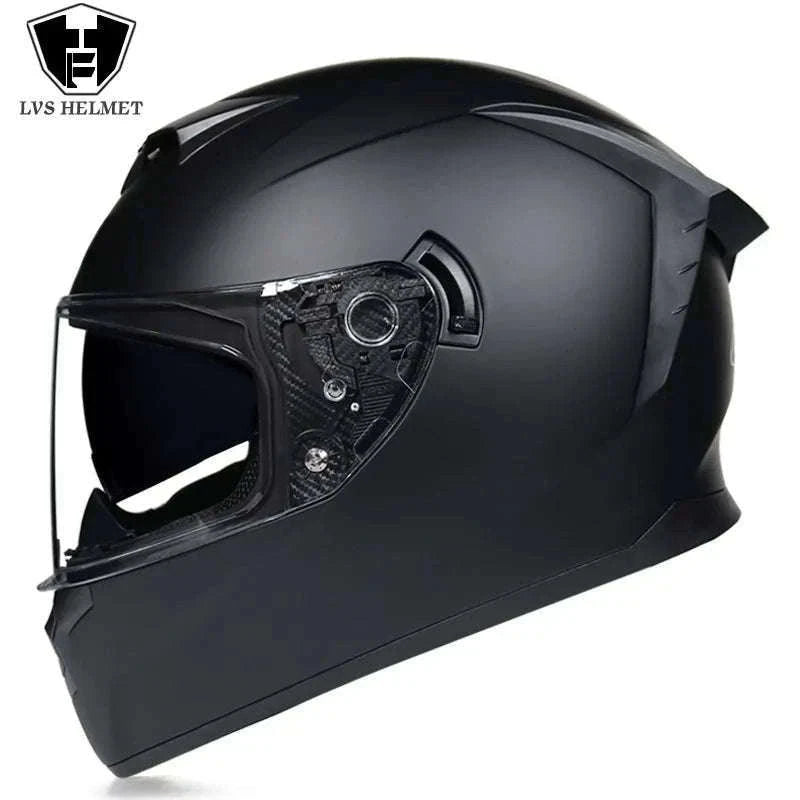 DOT Certified Full Face Motorcycle Helmet ABS Shell 1.6kg-11 / S